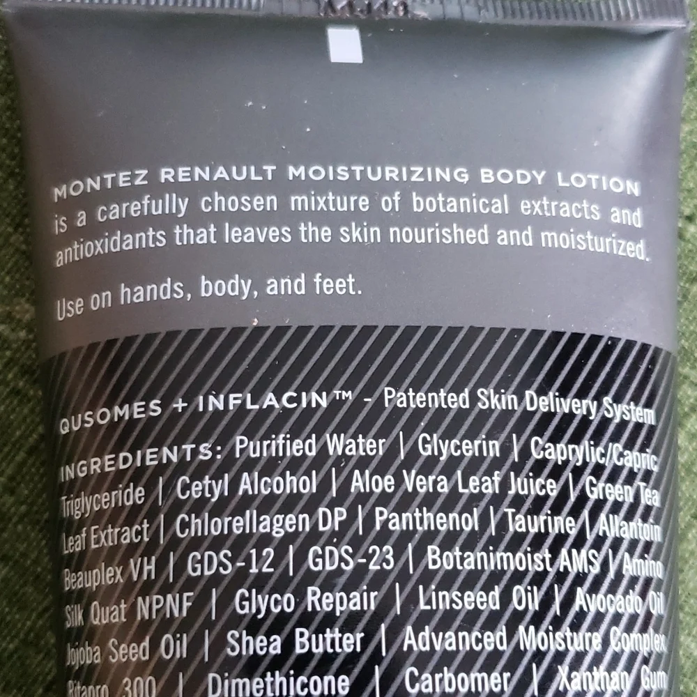 MONTEZ RENAULT No. 38 MOISTURIZING BODY LOTION FOR MEN